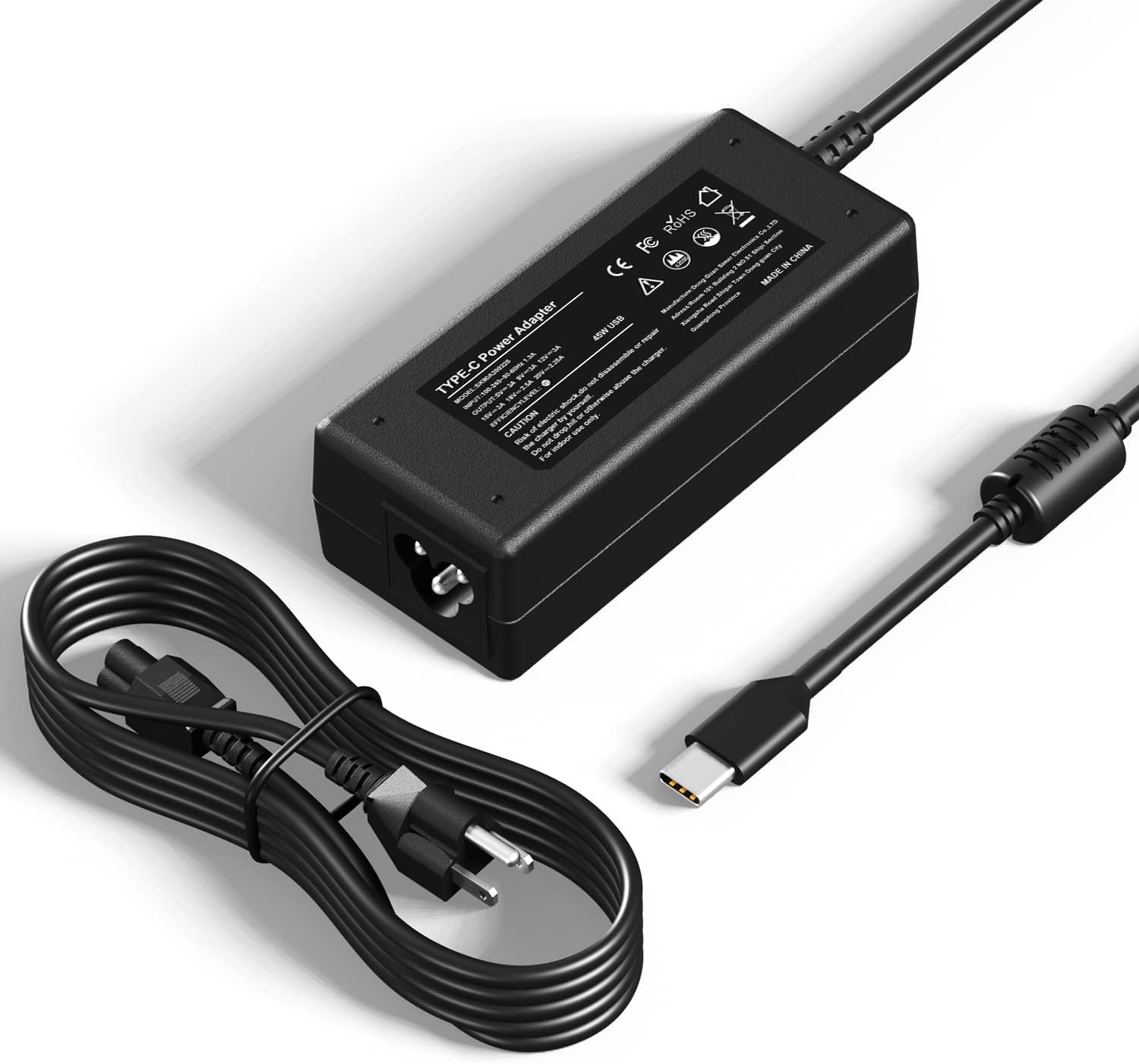 45W Laptop AC Power Adapter For HP(USB-C Type C connector)