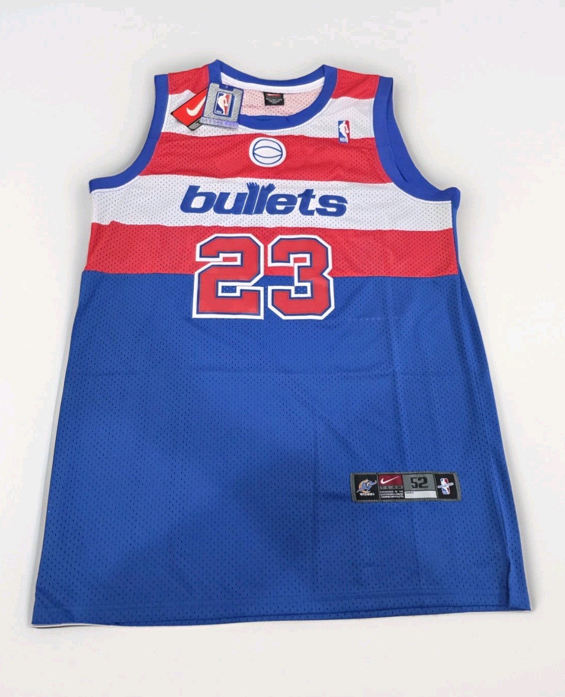🔥 Michael Jordan 🔥 #23 Bullets 2002-03 Retro Jersey Men\'s XL