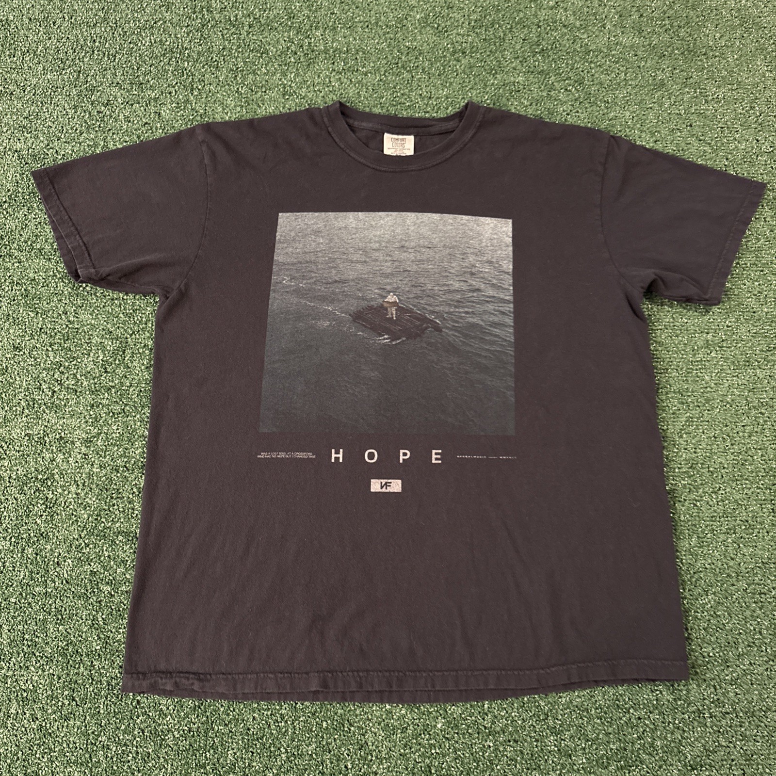 NF Black Concert T-Shirt Hope Tour Rap Hip Hop Music Fan Merch Size XL 2023 NF Black Concert T-Shirt Hope Tour Rap Hip Hop Music Fan Merch Size XL 2023