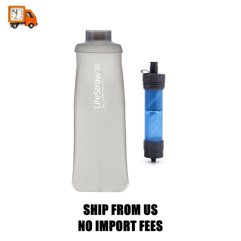 LifeStraw Flex Water Filter with Collapsible Squeeze Bottle