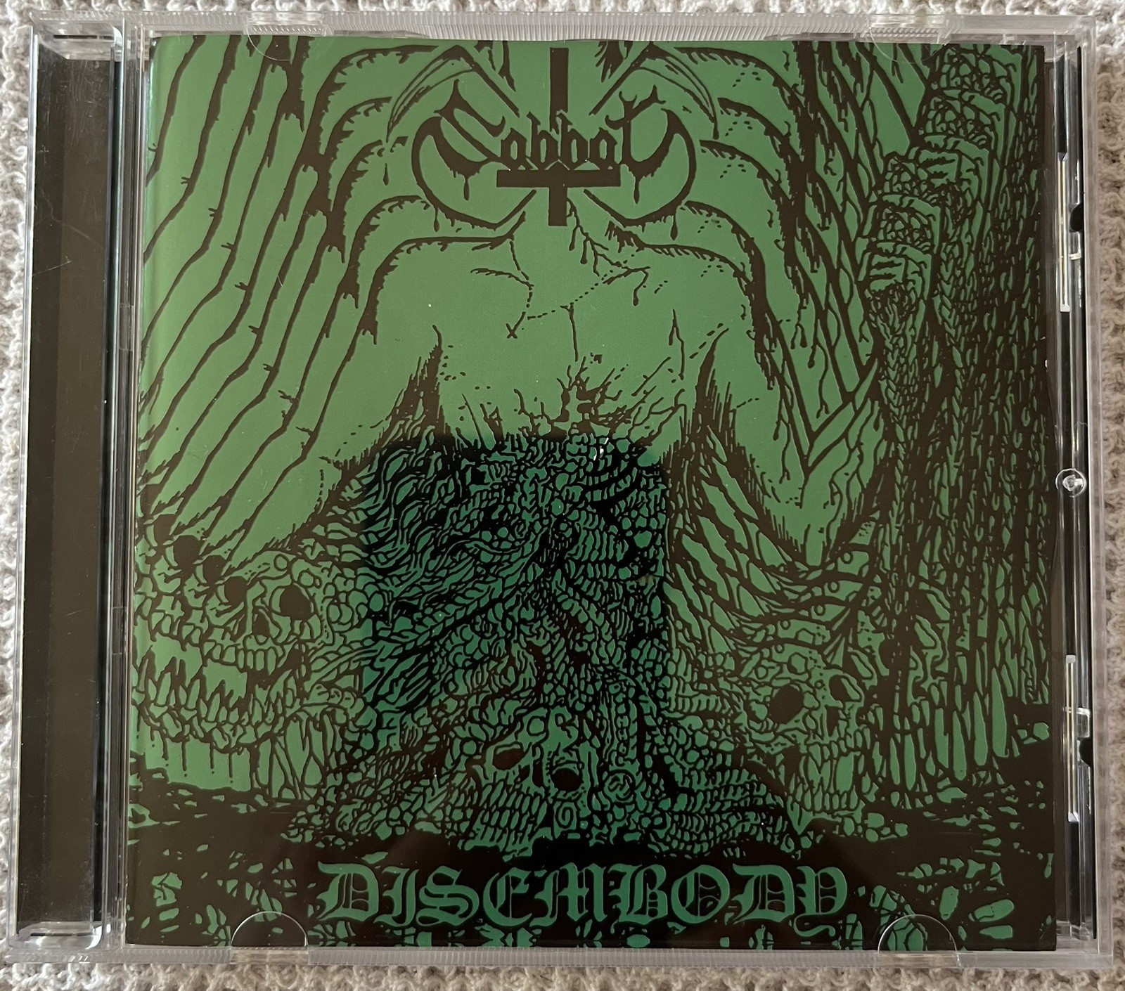 Sabbat Disembody CD Hellhammer Sacrifice Abigail Tormentor Darkthrone Bathory Sabbat Disembody CD Hellhammer Sacrifice Abigail Tormentor Darkthrone Bathory