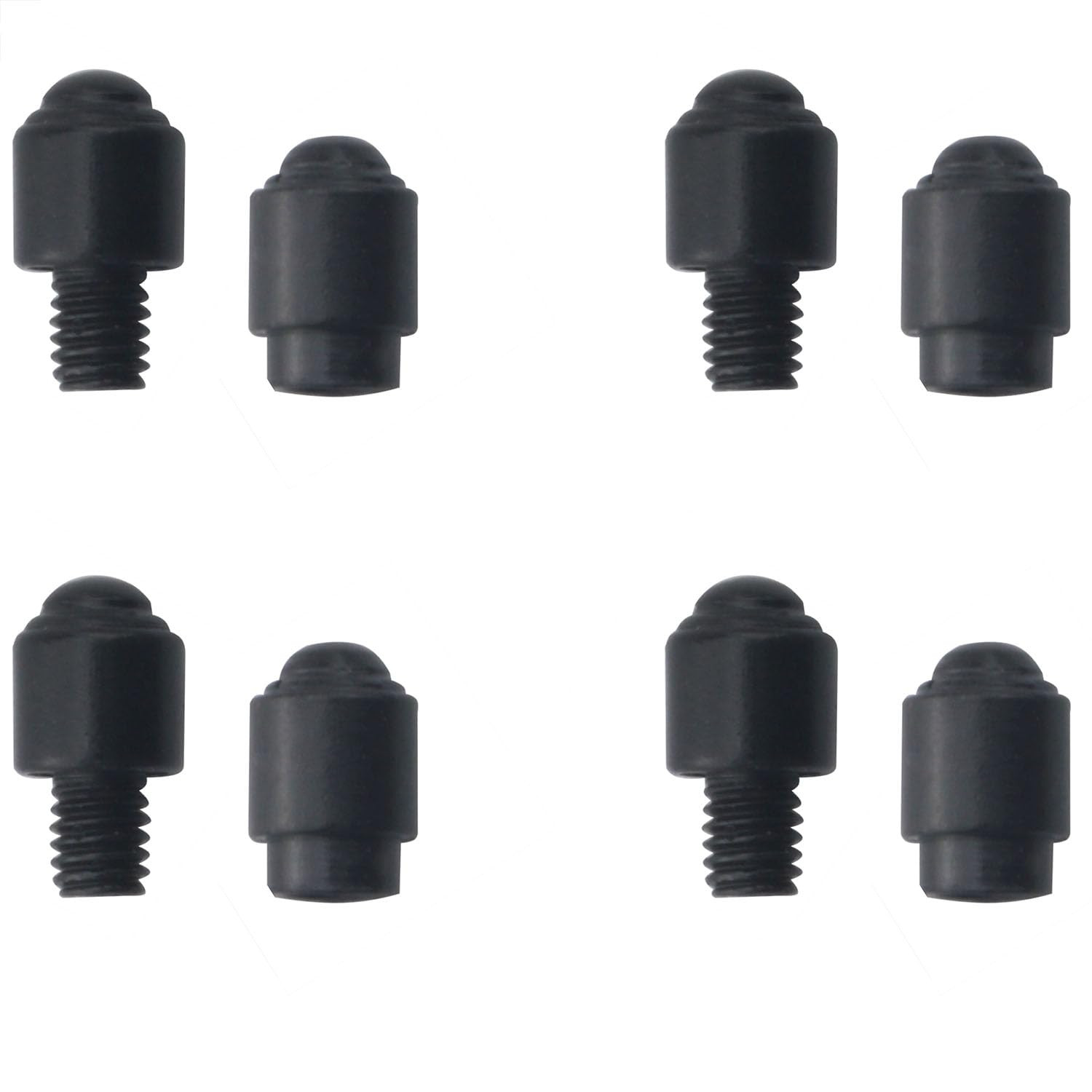 4PCS Stainless Steel Folding Knife Screws and Titanium Thumb Studs - Black 4PCS Stainless Steel Folding Knife Screws and Titanium Thumb Studs - Black