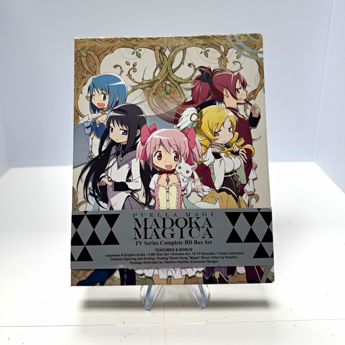 Puella Magi Madoka Magica Complete Series Blu-ray Box Set Slipcase EN/JP Puella Magi Madoka Magica Complete Series Blu-ray Box Set Slipcase EN/JP