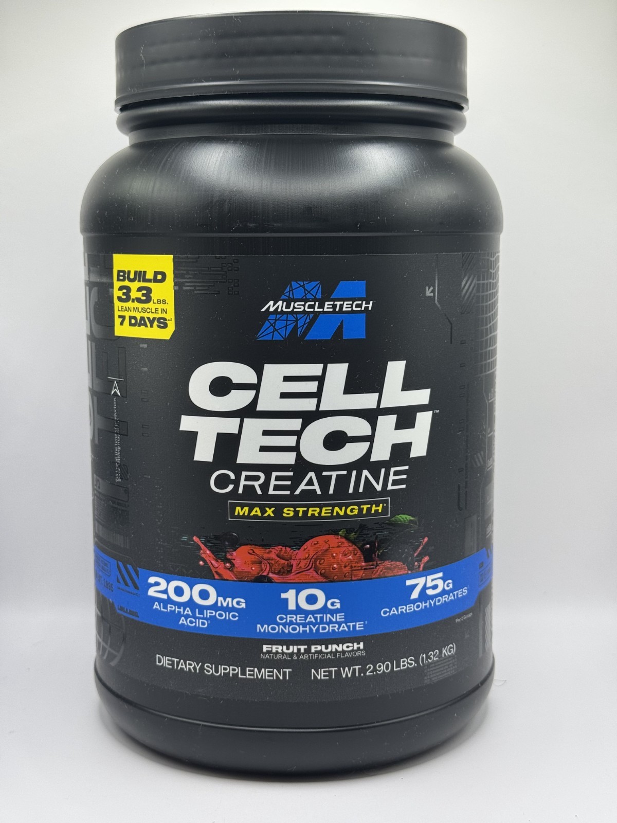 MuscleTech CellTech Creatine Powder Fruit Punch Post Workout 2.90LBS