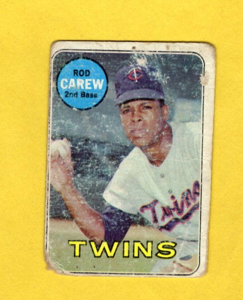 1969 Topps Rod Carew #510 Minnesota Twins FILLER 