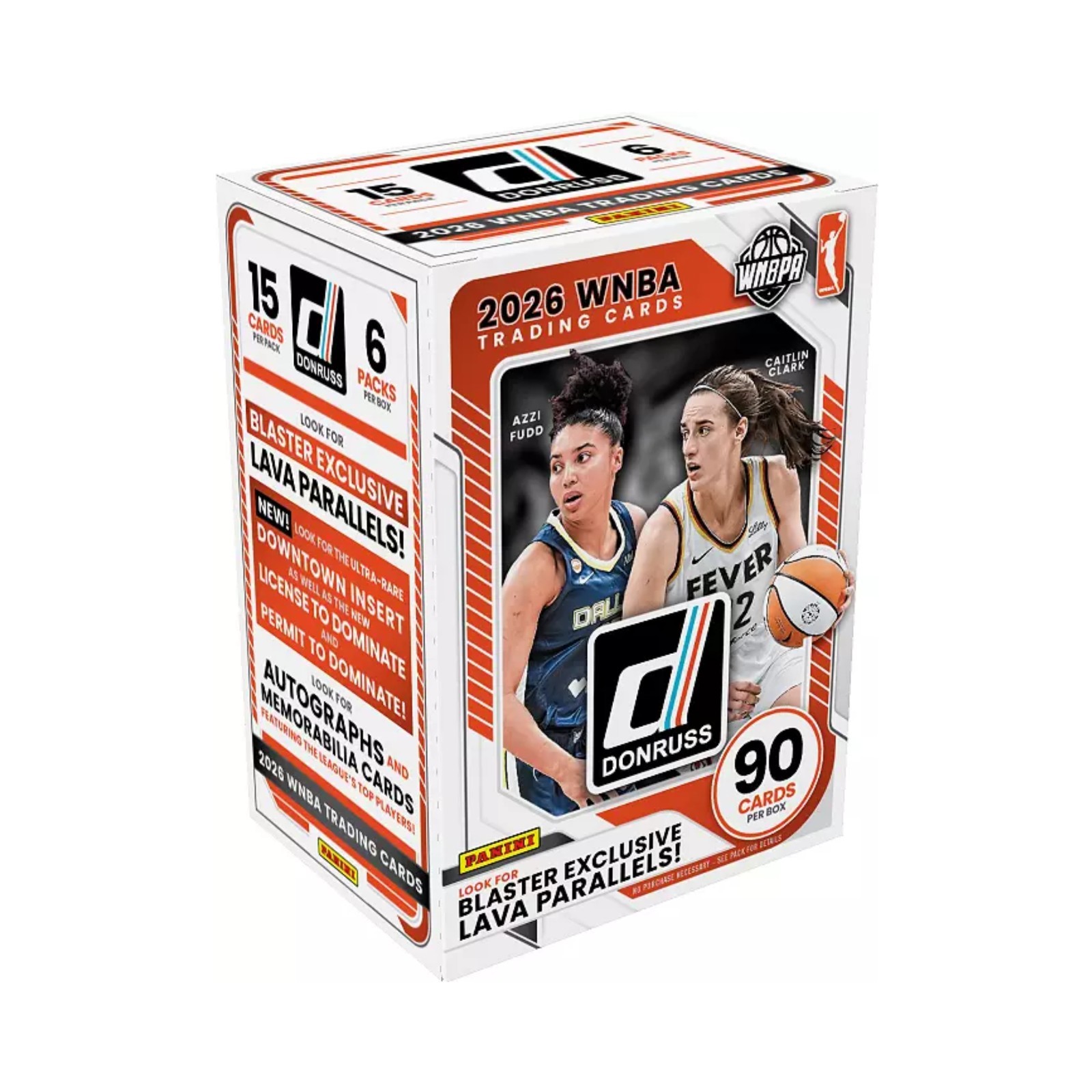 2026 Panini Donruss WNBA Basketball 90Ct. Blaster Box | Sealed | Volume Discount