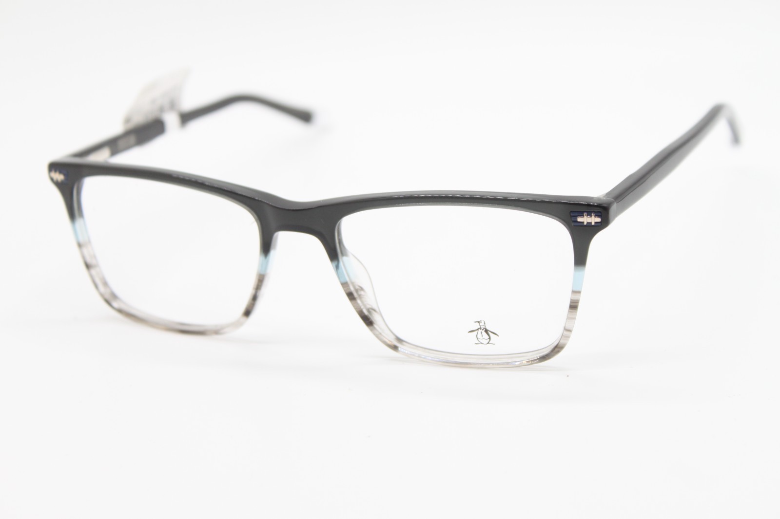 NEW PENGUIN THE DREXLER DS BLACK FADE AUTHENTIC EYEGLASSES 53-18
