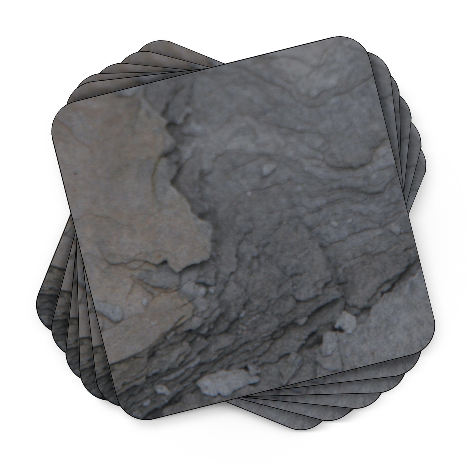 Pimpernel Set of 6 Midnight Slate Coasters - 4\