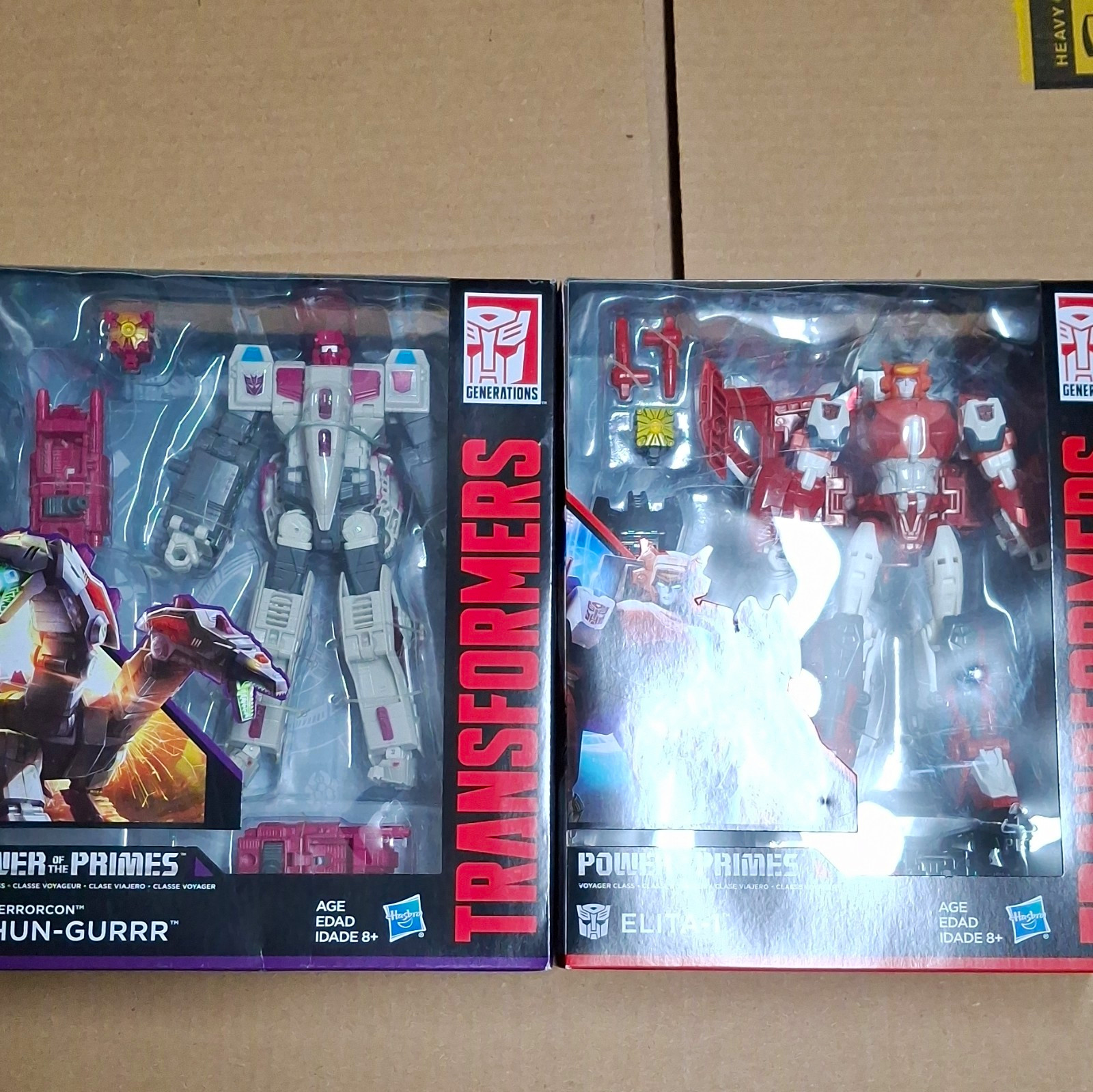 Hasbro Transformers POTP Hun-Gurrr & Elita-1 2-Pack Figures 2018 C2144 Hasbro Transformers POTP Hun-Gurrr & Elita-1 2-Pack Figures 2018 C2144