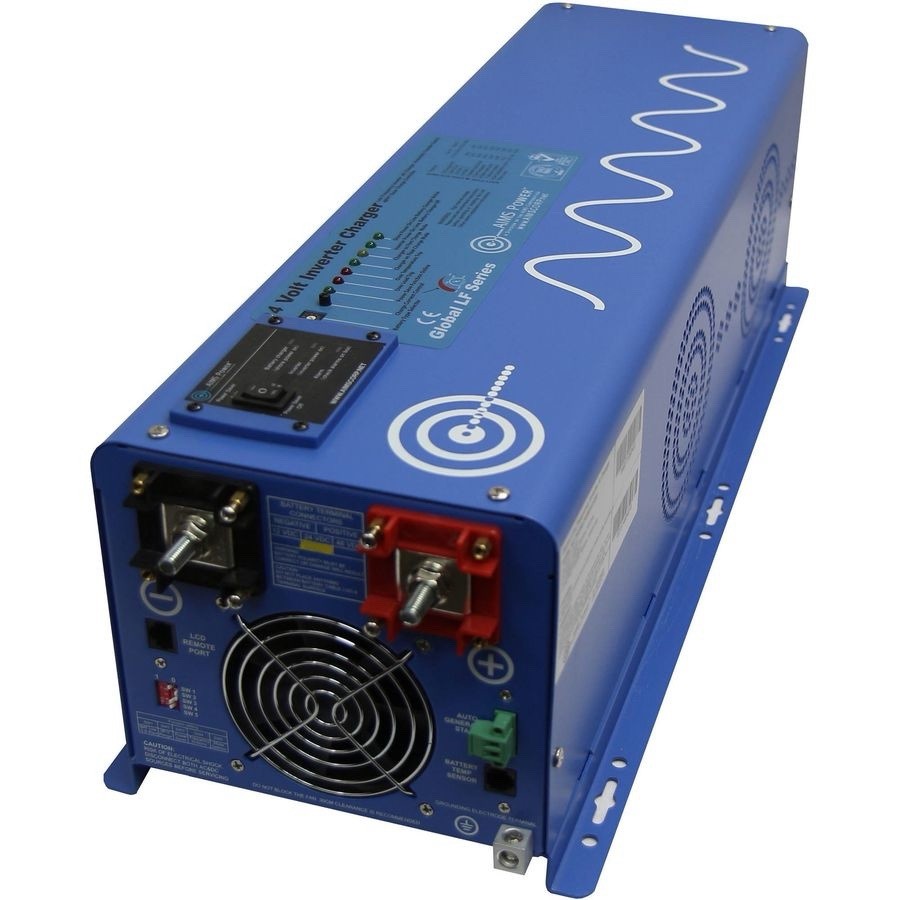 AIMS 4000W Low Frequency Inverter Charger 24V DC to 120V AC Power Converter