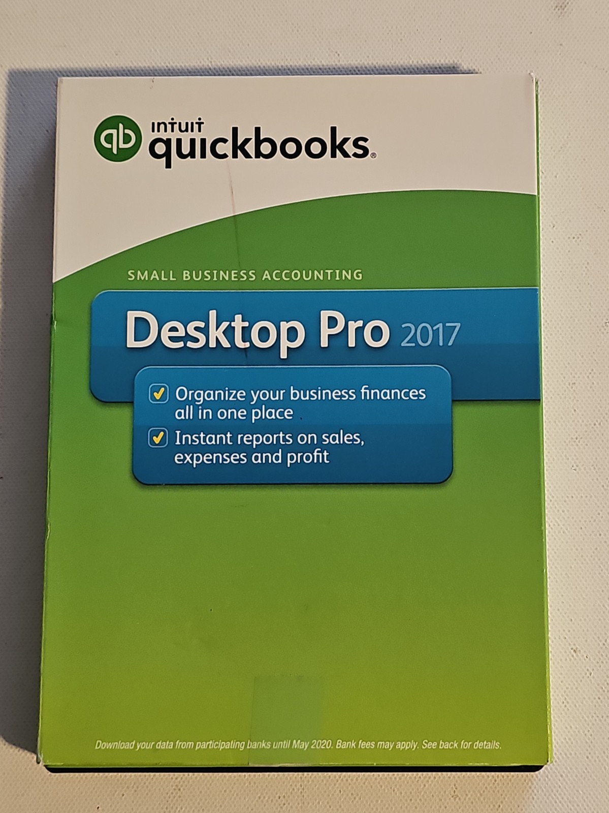 Intuit QuickBooks Desktop Pro 2017 Accounting DVD