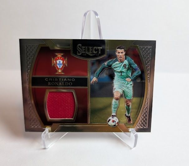 2016-17 Panini Select Soccer CRISTIANO RONALDO Patch #M-CR7 Portugal