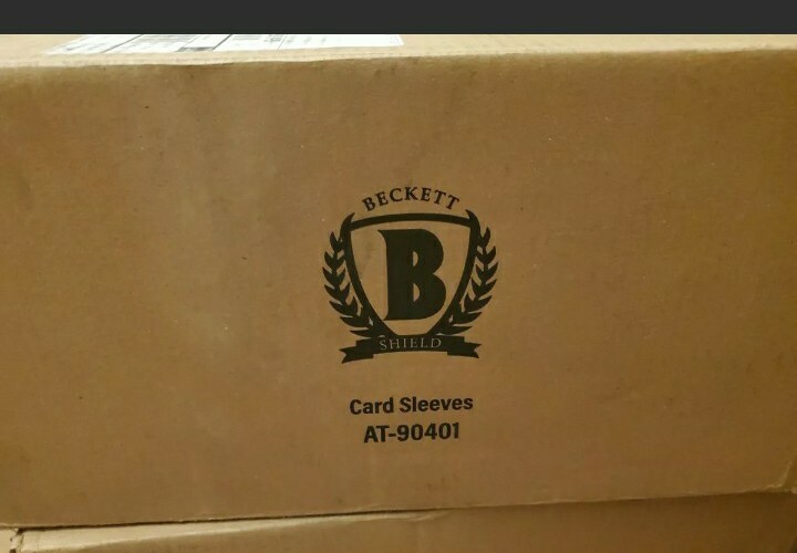 30000 Beckett Shield Standard Penny Soft Sleeves Like Ultra Pro BCW Sealed Case