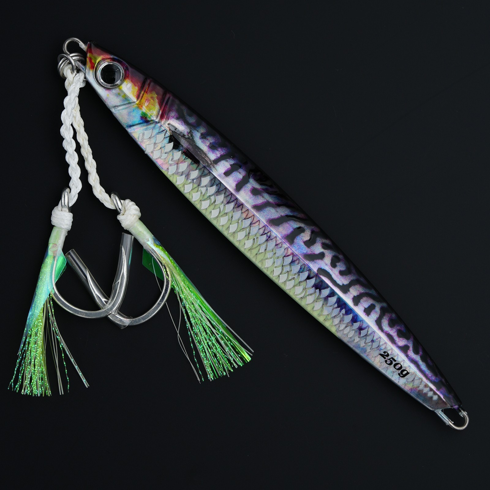 Bluefin Tuna Saltwater Glow Knife Jig Lure for Slow Pitch Jigging Fishing Bluefin Tuna Saltwater Glow Knife Jig Lure for Slow Pitch Jigging Fishing
