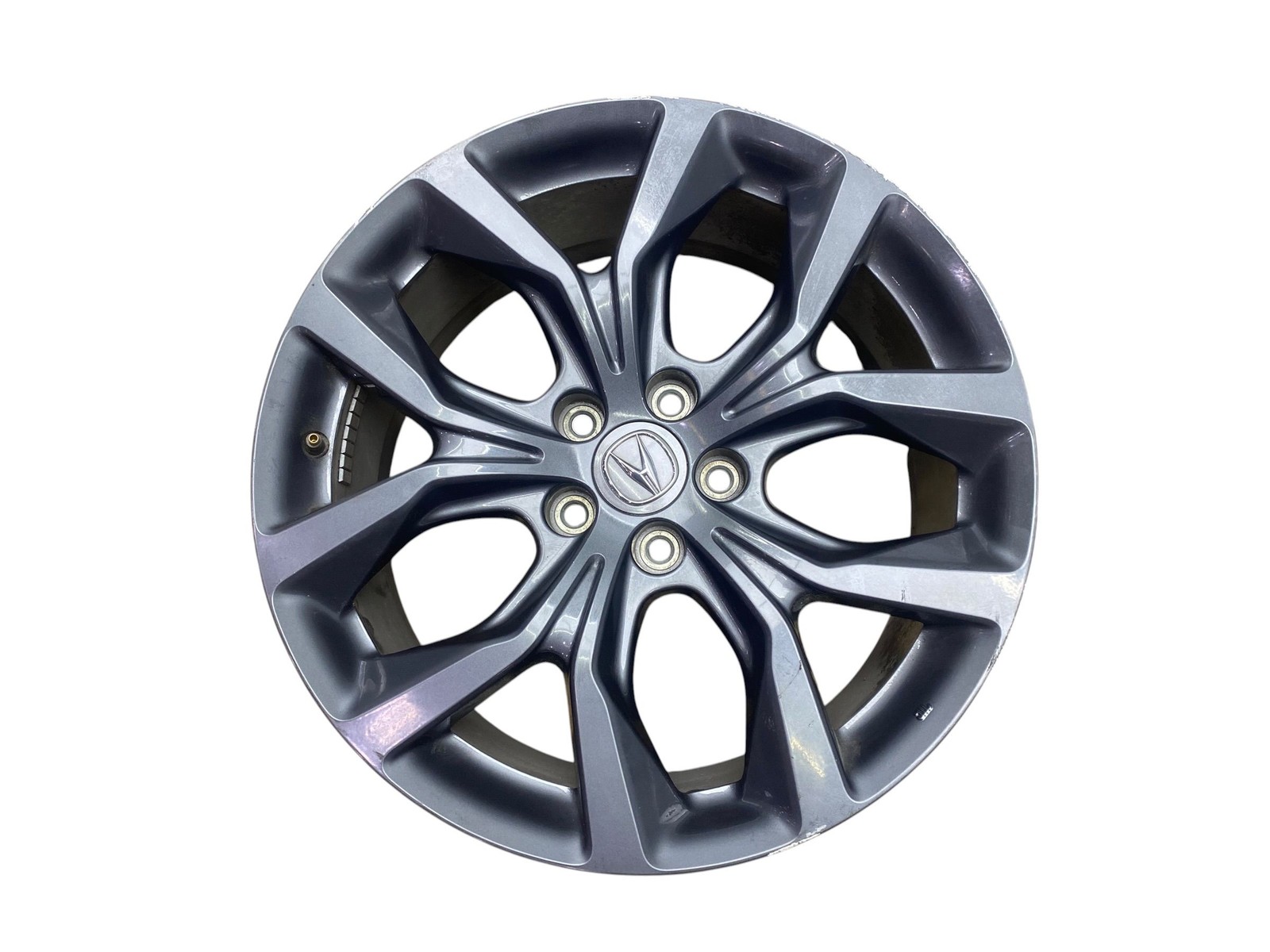 2022-2024 ACURA MDX (B) 20X9 WHEEL RIM 5 V SPOKE ALUMINUM ALLOY BLACK *CURB RASH