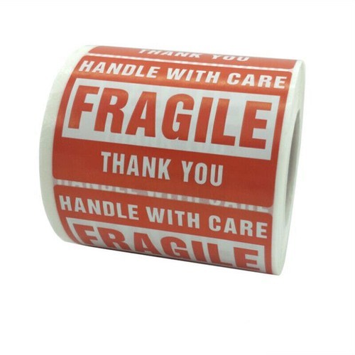 Fragile Stickers 2x3\