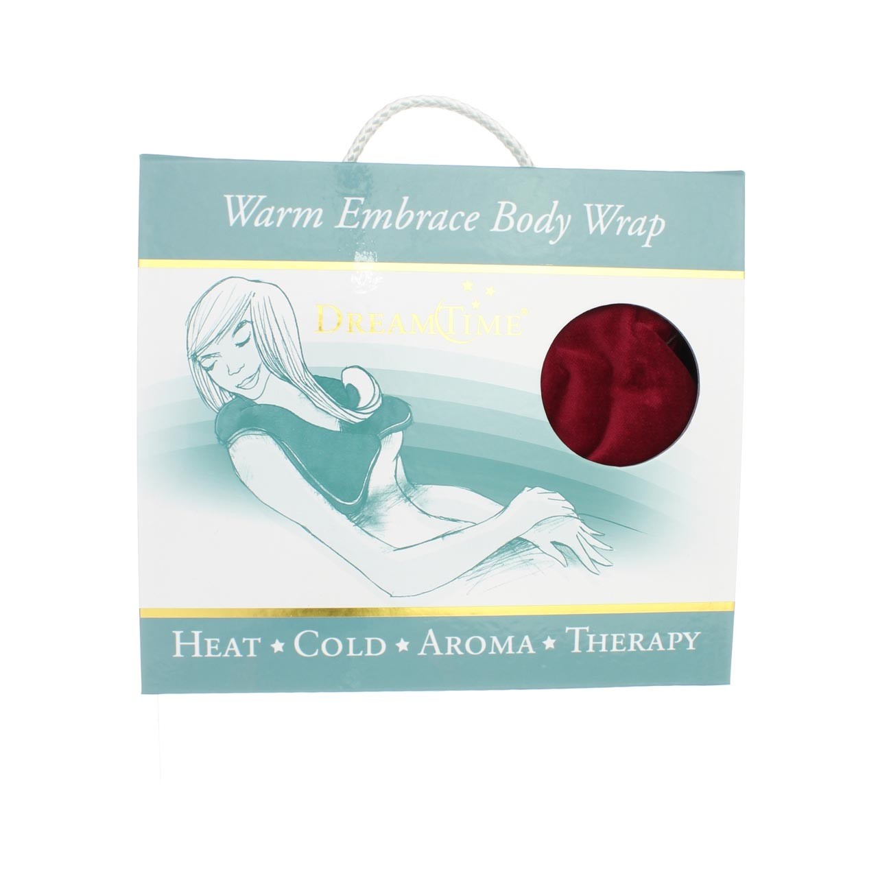 2 Pack DreamTime Aromatherapy Warm Embrace Body Wrap, Cranberry