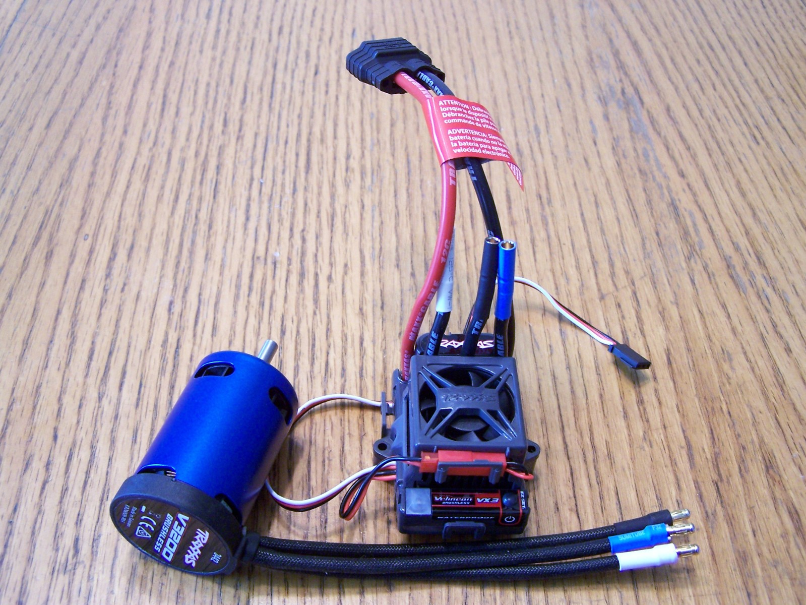 Fits Traxxas 1/10 VX3 Slash 2wd Velineon VX3 Brushless ESC & Motor 3446 3442