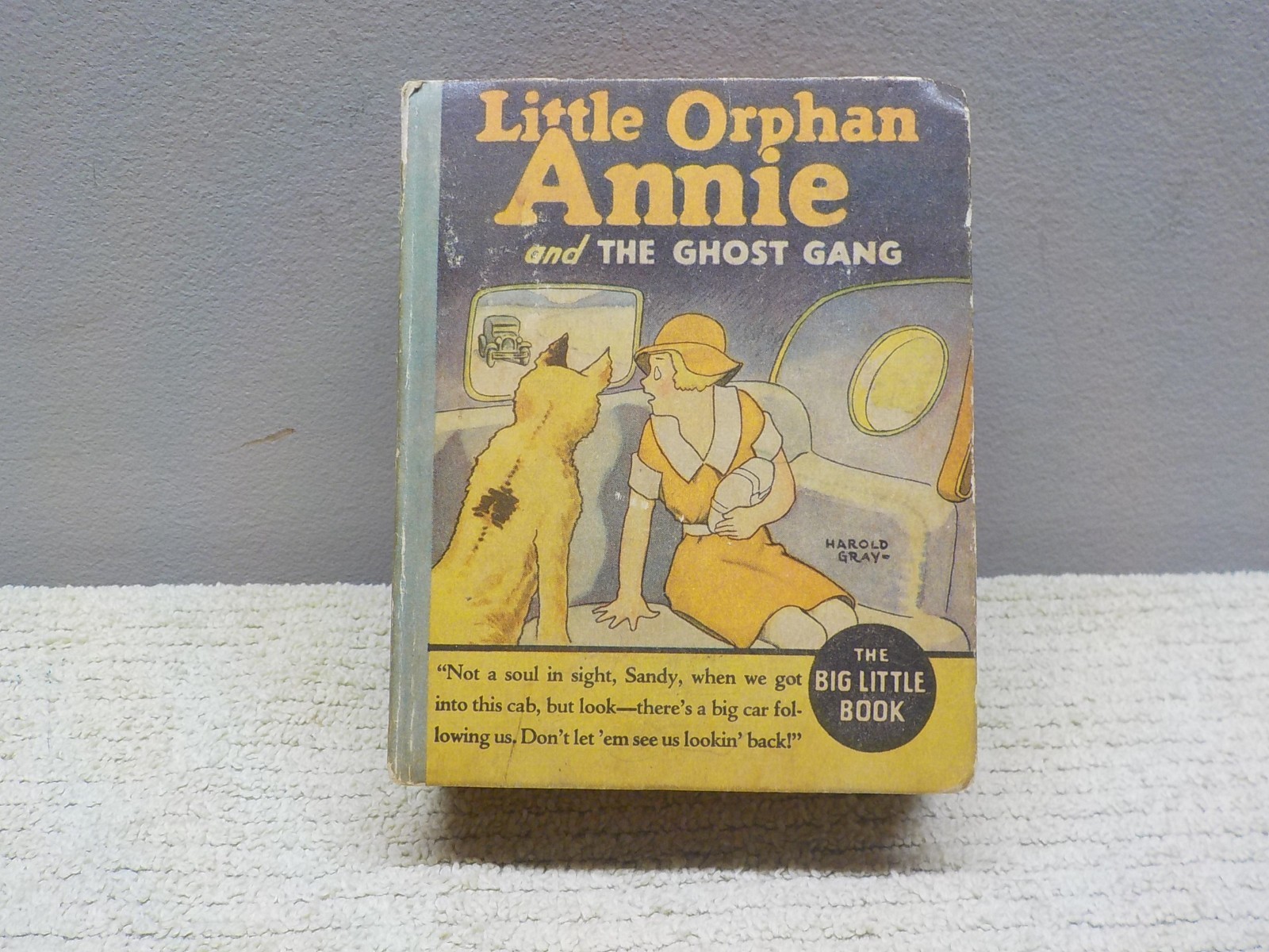 Vintage 1935 LITTLE ORPHAN ANNIE BY HAROLD GRAY BIG LITTLE BOOK Vintage 1935 LITTLE ORPHAN ANNIE BY HAROLD GRAY BIG LITTLE BOOK