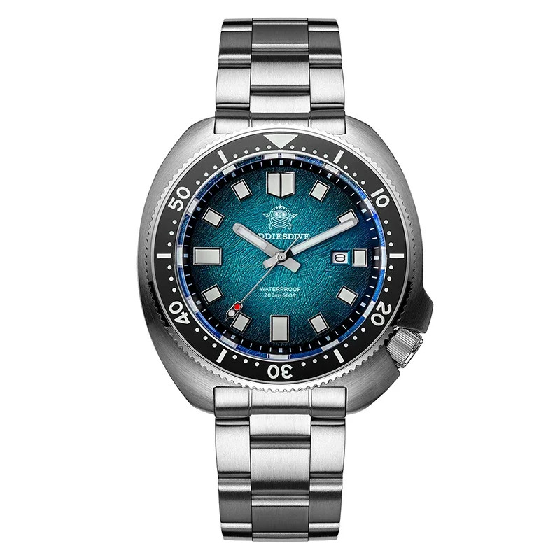 ADDIESDIVE AD2511 Men\'s Diving Watch Sapphire Crystal 200m Waterproof Quartz