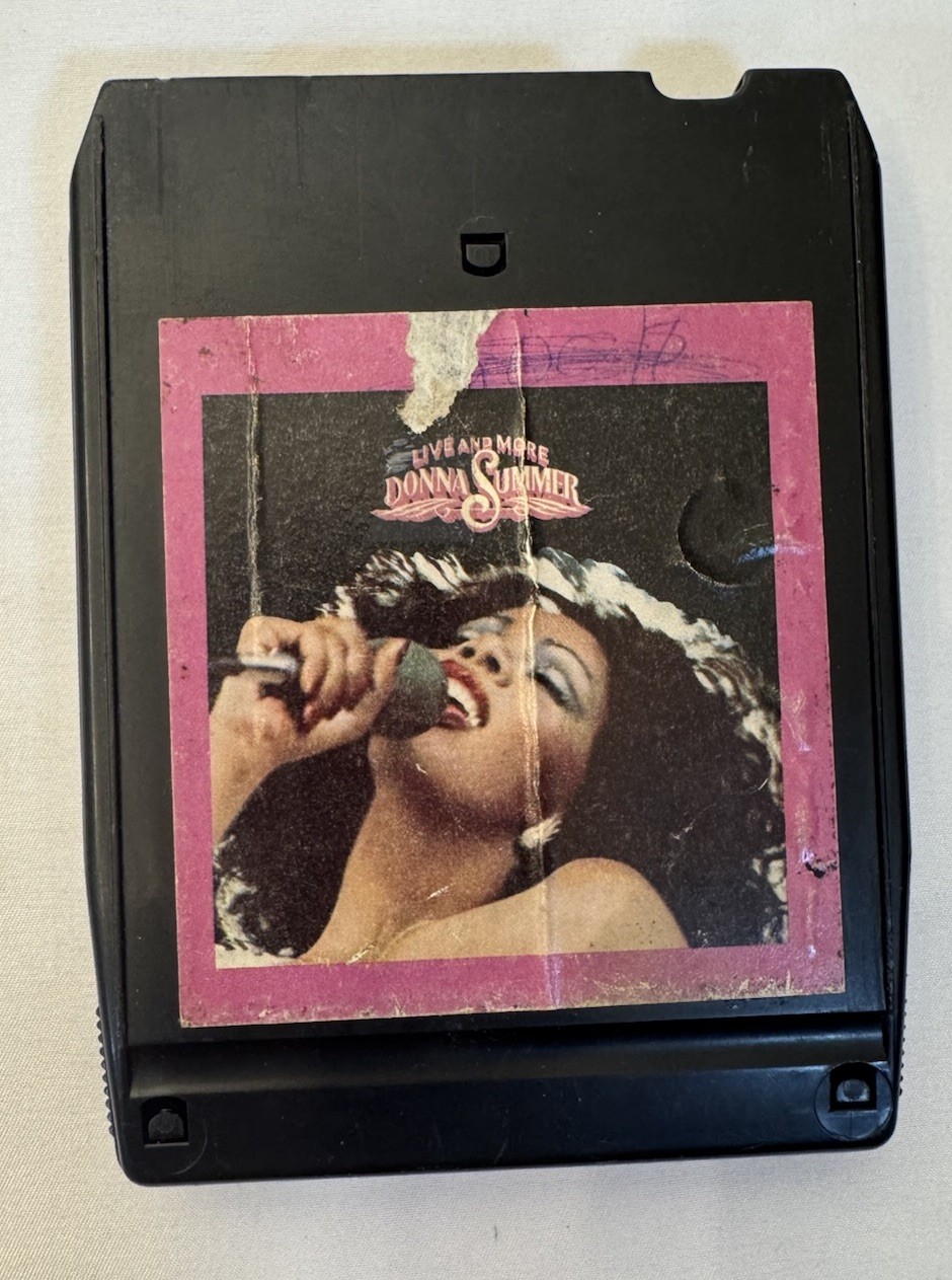 Donna Summer Live And More Volume I 8-Track Tape 1978 Casablanca NBL-87119