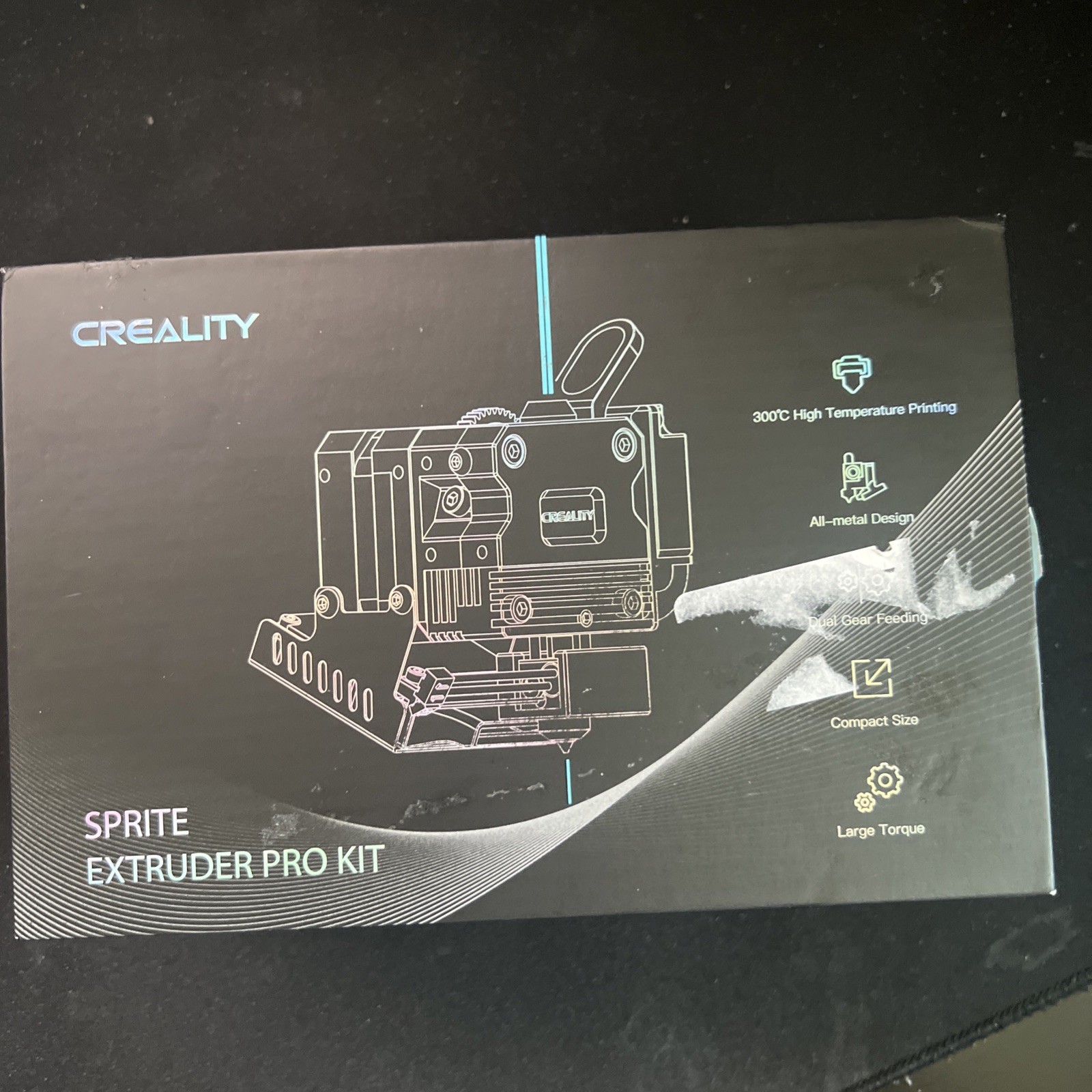 Creality 4001020036 Sprite Extruder Pro Kit 300°C High Temp All-Metal Creality 4001020036 Sprite Extruder Pro Kit 300°C High Temp All-Metal