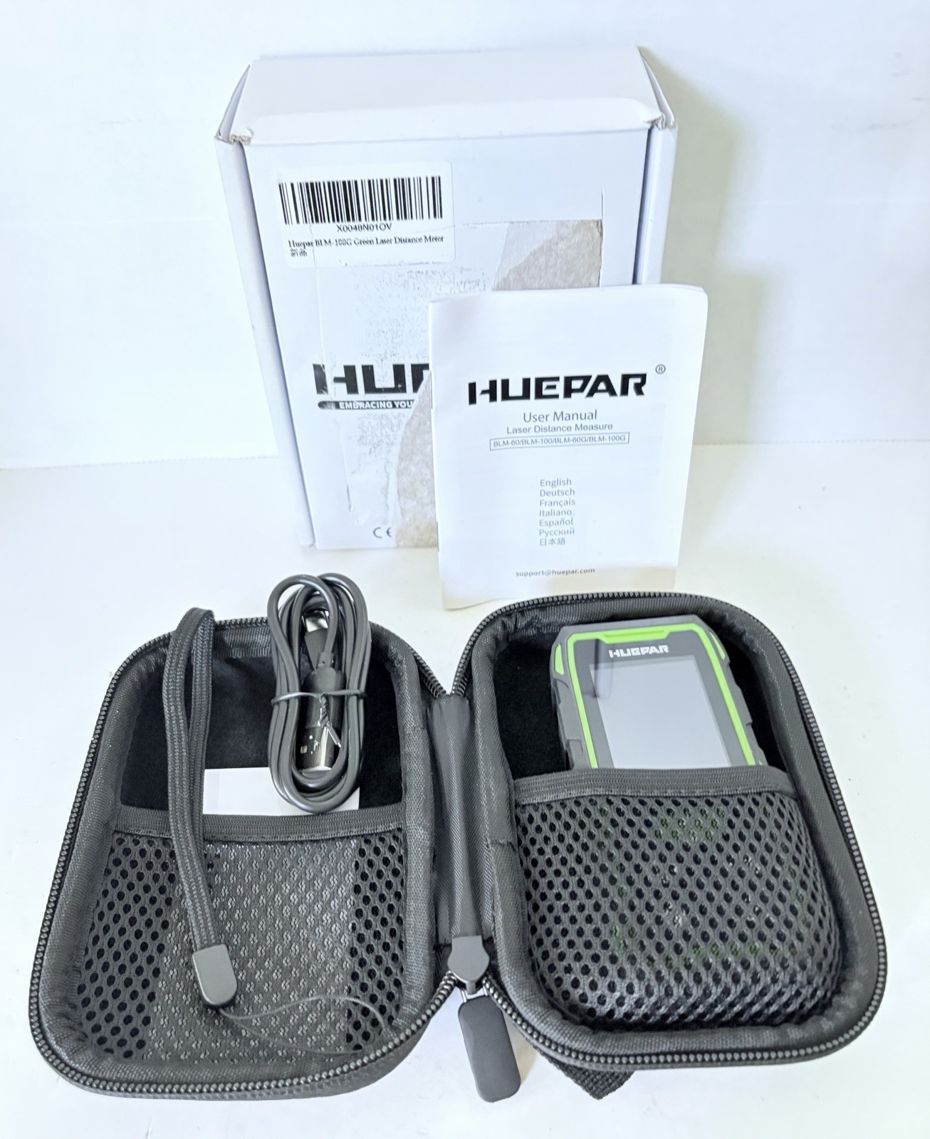 328ft/100 Dual Red Laser Distance Measuring Tool,BLM-100 Huepar Professional R.. 328ft/100 Dual Red Laser Distance Measuring Tool,BLM-100 Huepar Professional R..