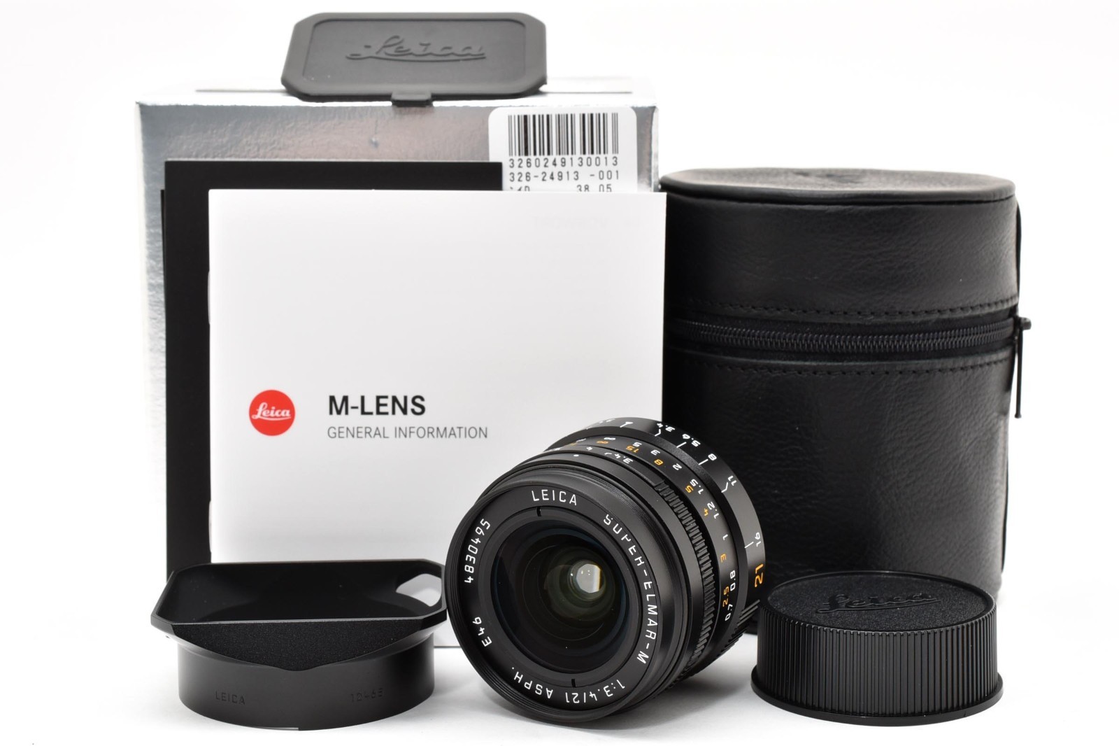 [UNUSED w/Box] Leica SUPER ELMAR M 21mm F3.4 ASPH. 6bit 11145 MF Lens From JAPAN