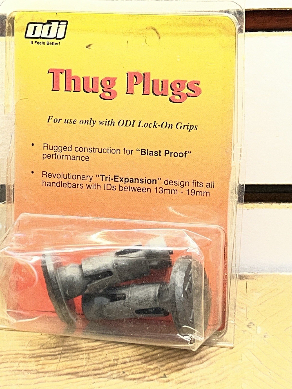 NOS vintage ODI Thug Plugs Bar End Plug For Lock On Grips Mountain BMX NOS vintage ODI Thug Plugs Bar End Plug For Lock On Grips Mountain BMX