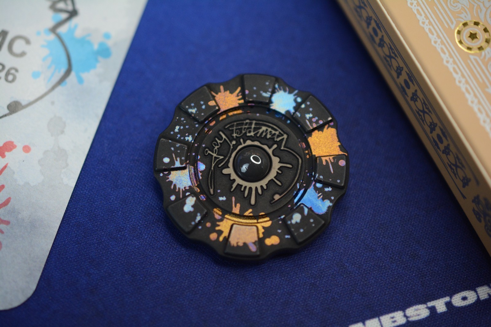 NEW HiTex x Joey Feldman Scorpio Challenge Coin - Silicone Nitrite Ceramic