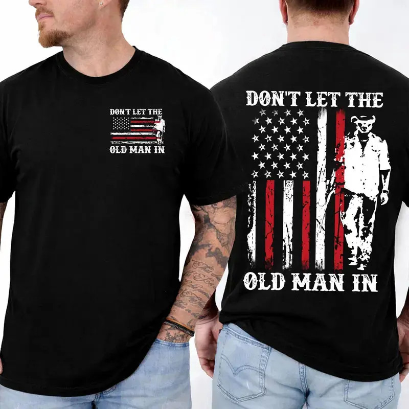 Don\'t Let the Old Man In T-Shirt, Vintage Tribute T-Shirt For Toby Keith Fans
