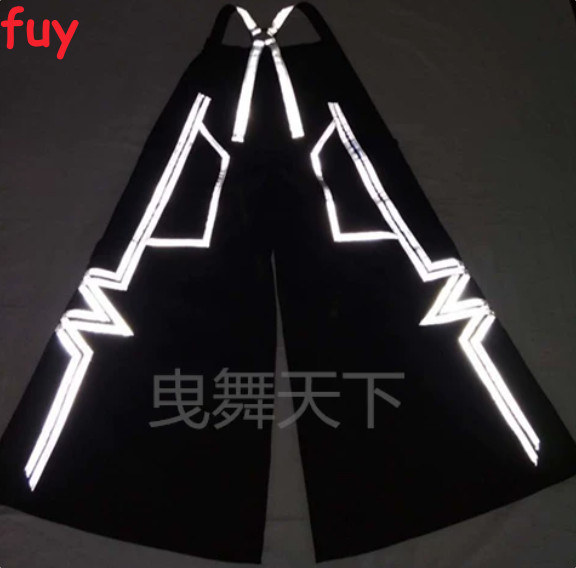 NEW Phat Pants Rave Gear Reflective Dance Wear Trousers Melbourne Shuffle Gift
