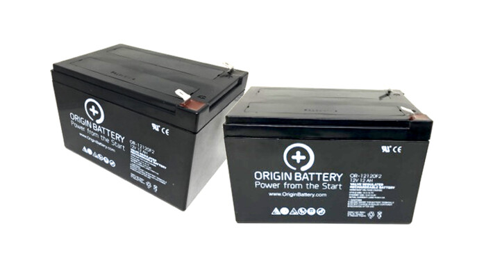 Drive Medical Spitfire Scout DLX Battery Replacement Kit