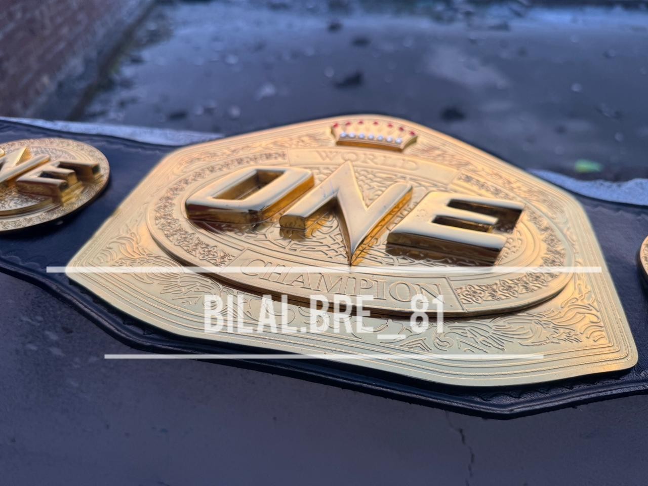 CUSTOM ONE championship LEGACY WRESTLING CHAMPIONSHIP Belt 2MM/4MM