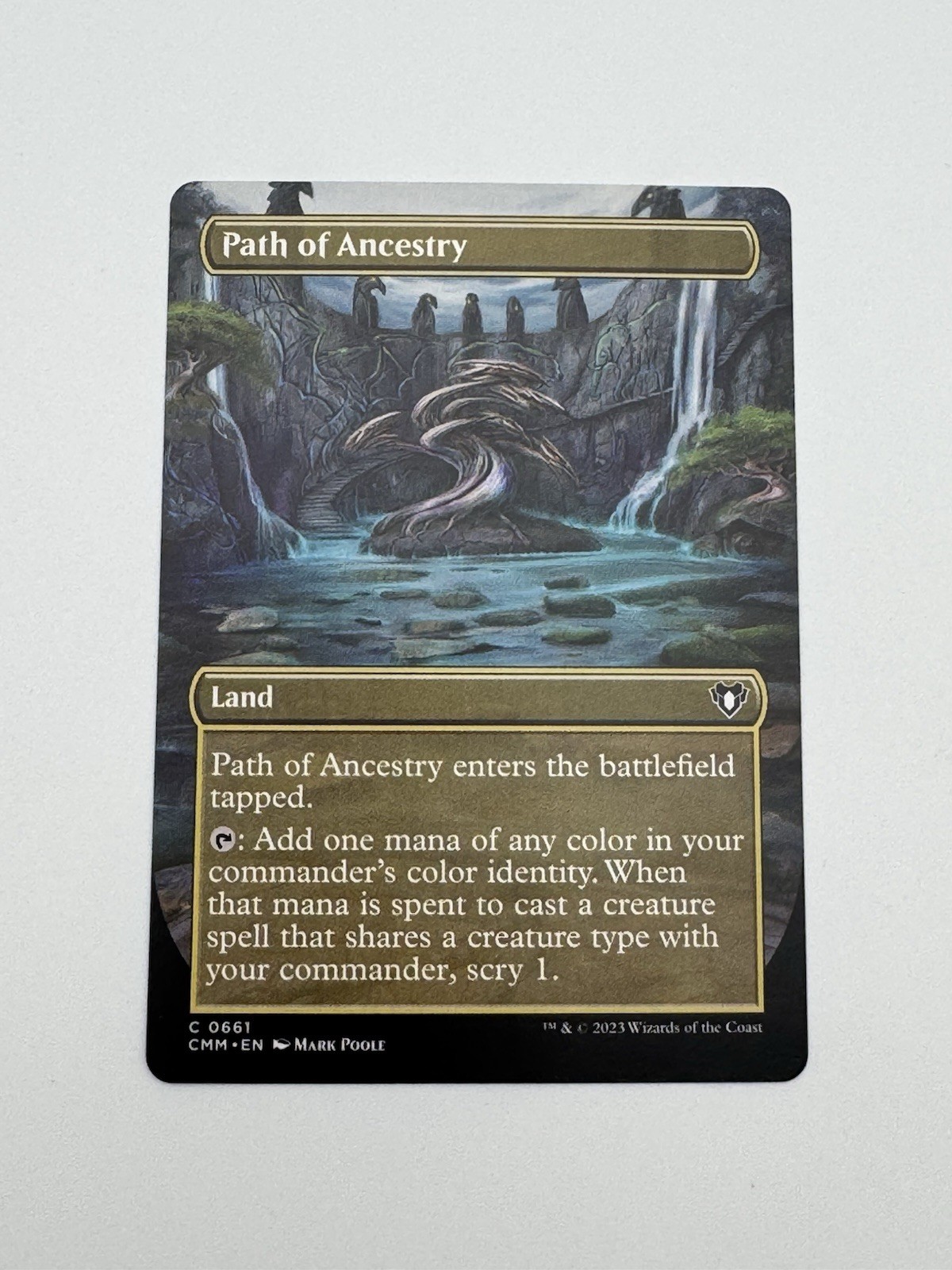 Path of Ancestry (Borderless) #661 (NM) Commander Masters CMM Magic MTG