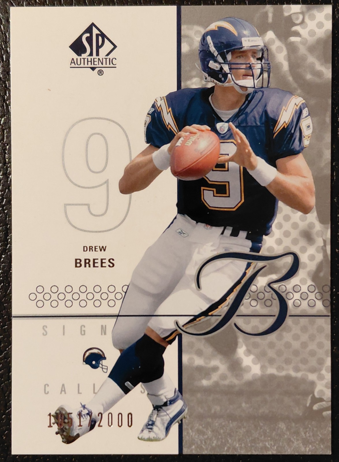 2002 SP Authentic Signal Callers #101 Drew Brees /2000