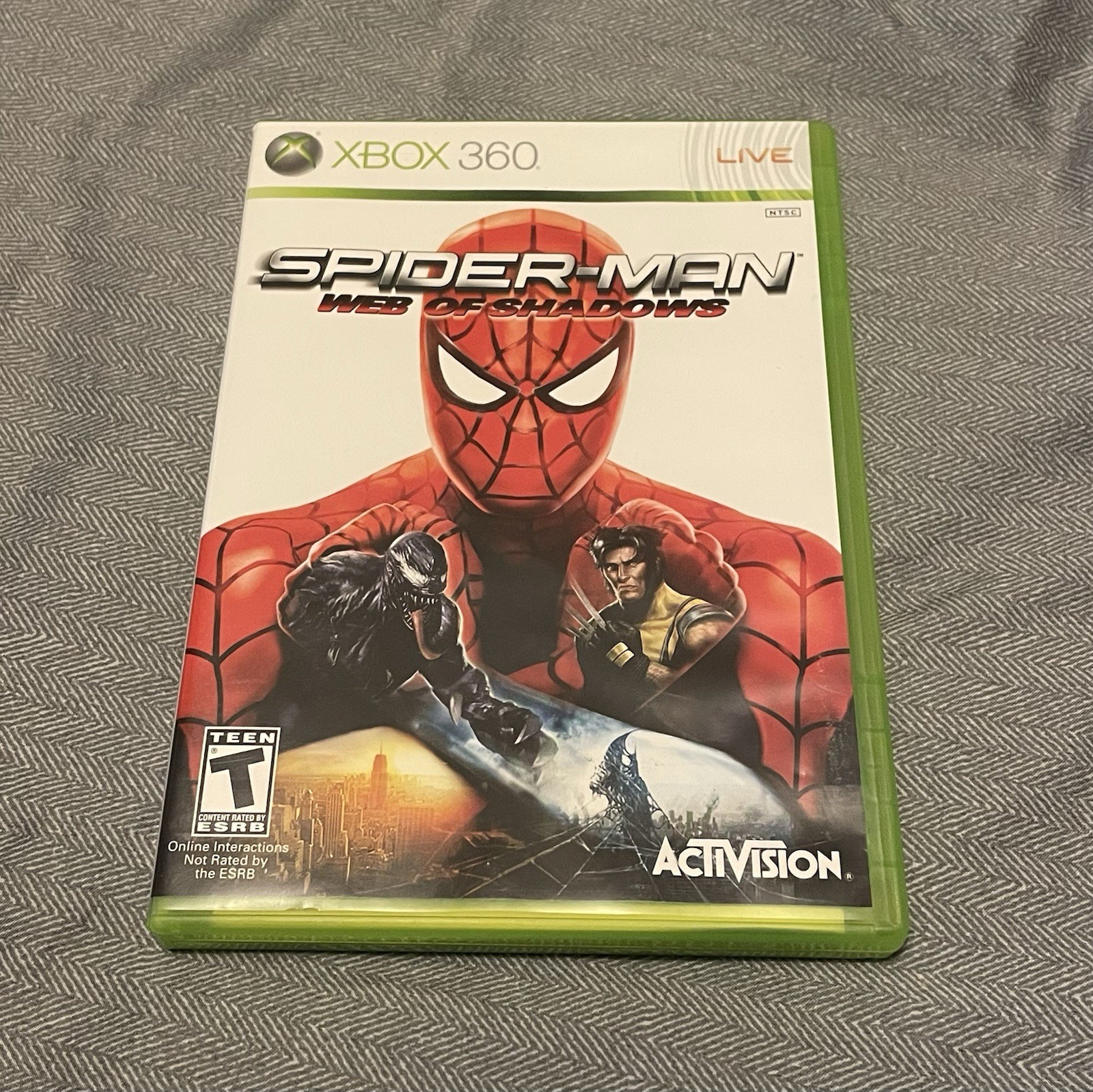 Activision Spider-Man: Web of Shadows Xbox 360 w/ Manual See pictures Not Tested