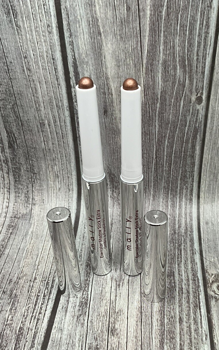 Lot/2 Mally Evercolor Eye Shadow Stick Extra - Rose Gilt - 1.6 g / 0.06 oz x 2