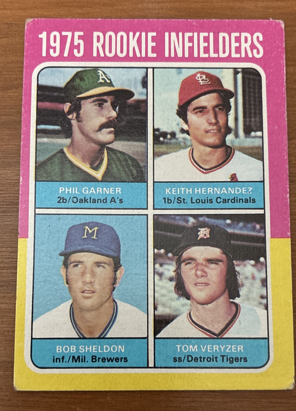 1975 Topps - 1975 Rookie Infielders Keith Hernandez, Phil Garner, Tom Veryzer... 1975 Topps - 1975 Rookie Infielders Keith Hernandez, Phil Garner, Tom Veryzer...