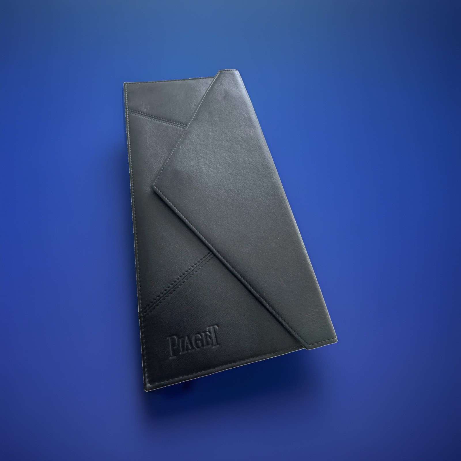 100% OEM Piaget Blue Leather Evening Clutch Rare & Chic Brand New VIP Gift 100% OEM Piaget Blue Leather Evening Clutch Rare & Chic Brand New VIP Gift