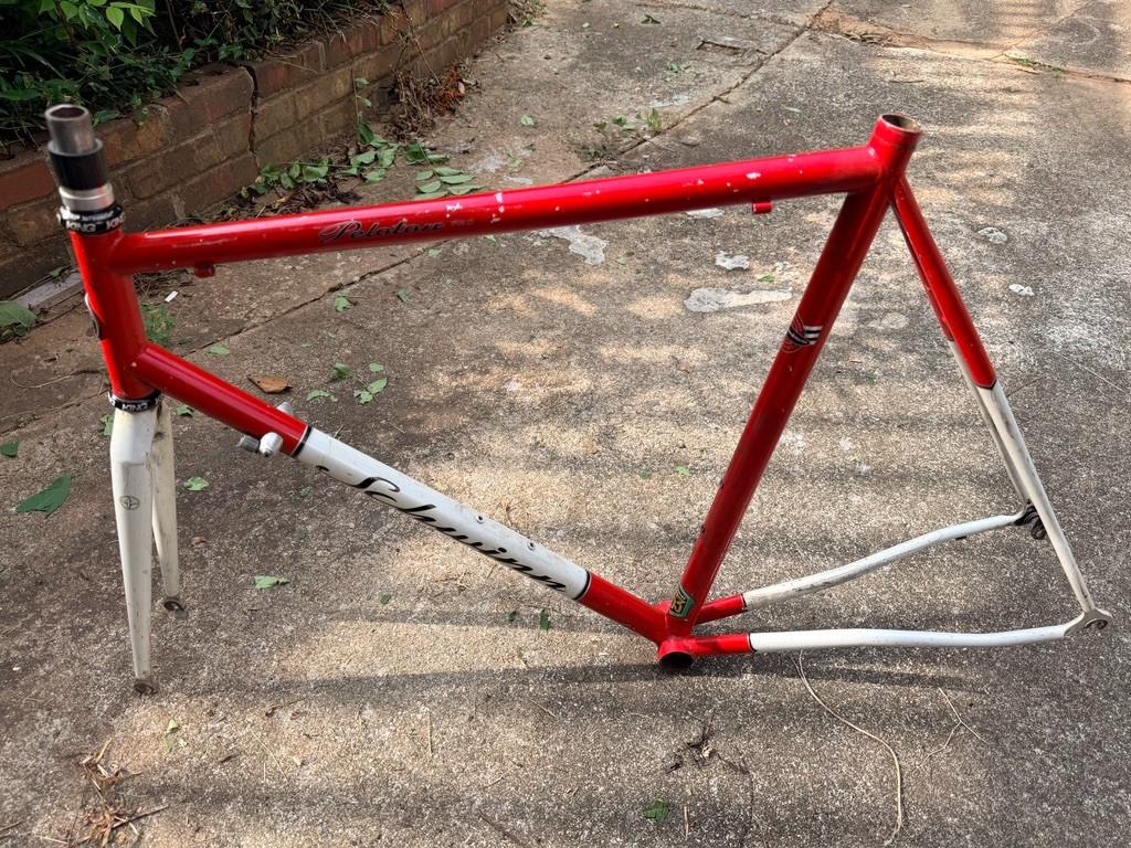 Schwinn peloton frame and time carbon fork 54 Schwinn peloton frame and time carbon fork 54