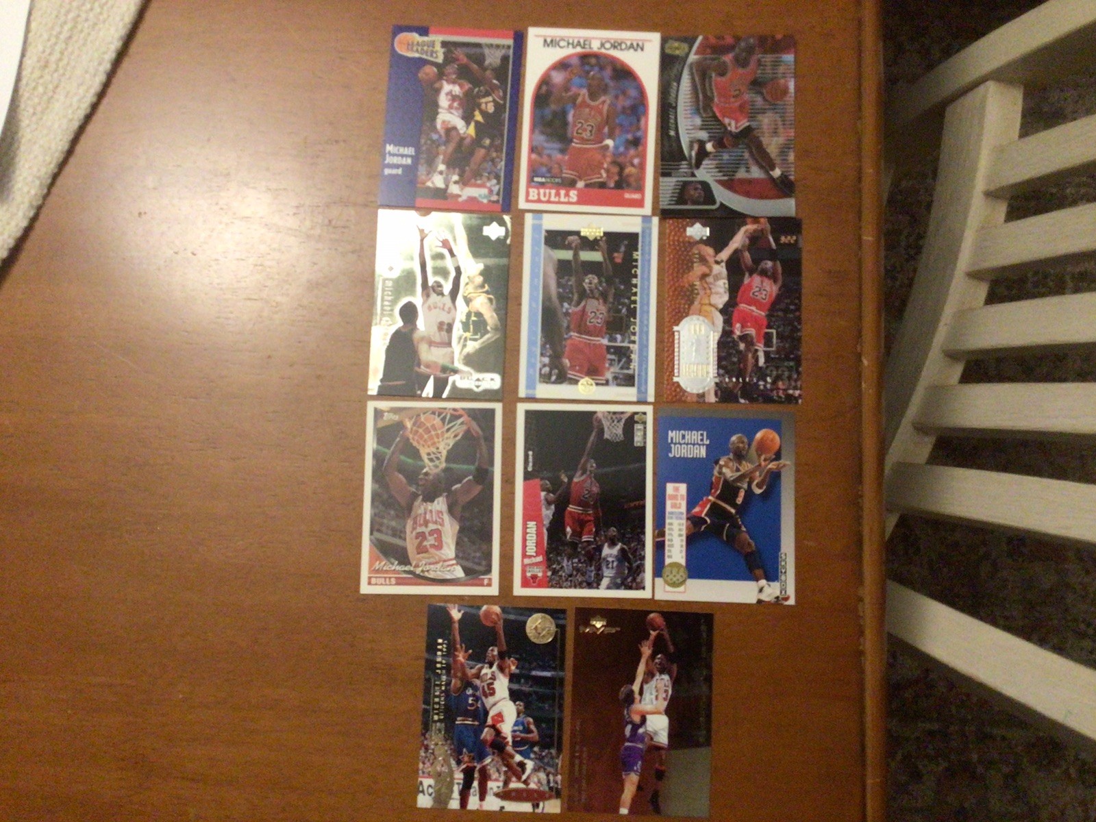 Vintage Michael Jordan Basketball Card Lot - 11 Cards Hoops/Fleer/UD Vintage Michael Jordan Basketball Card Lot - 11 Cards Hoops/Fleer/UD