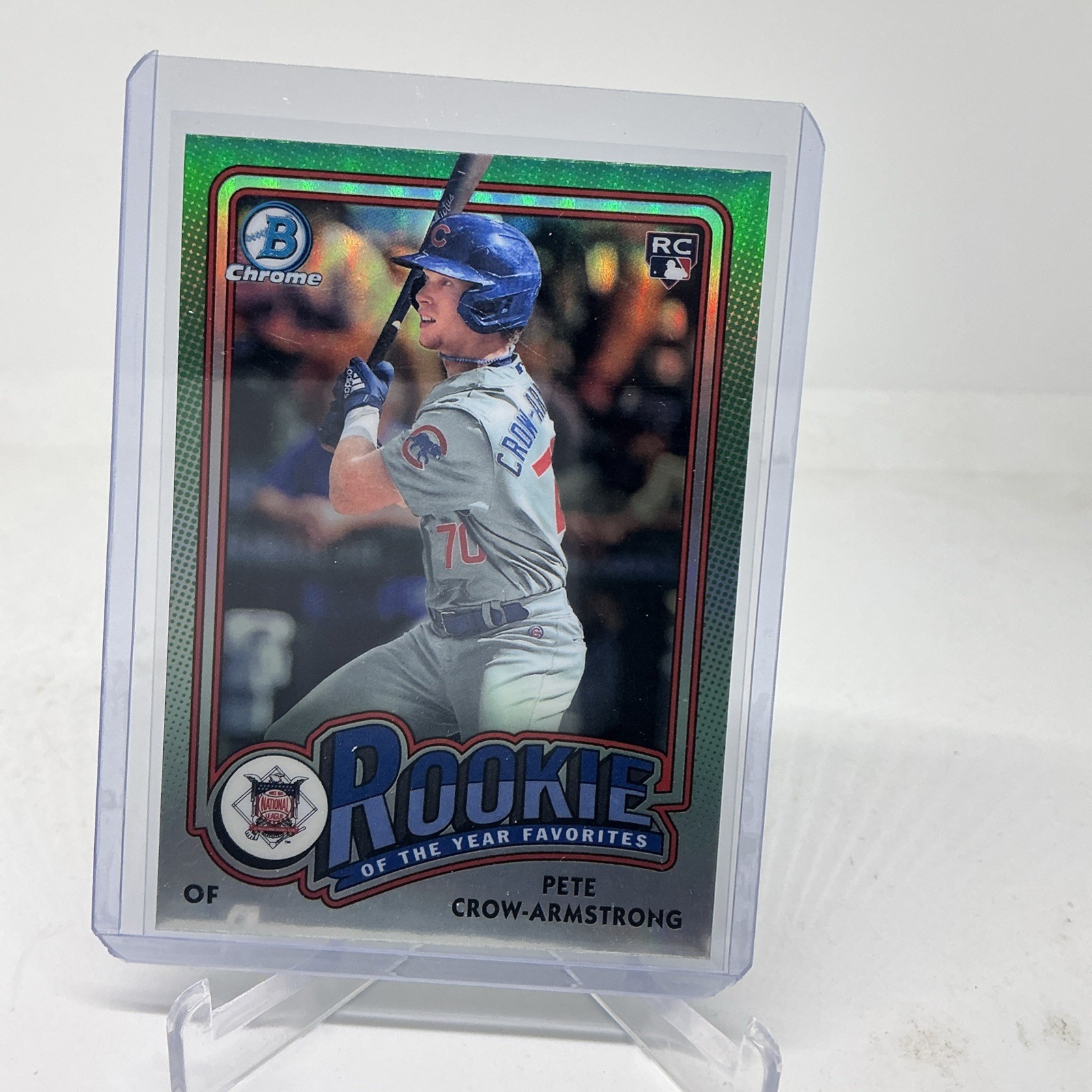 2024 Bowman - Rookie of the Year Favorites Pete Crow-Armstrong #ROY-13 (RC) 2024 Bowman - Rookie of the Year Favorites Pete Crow-Armstrong #ROY-13 (RC)