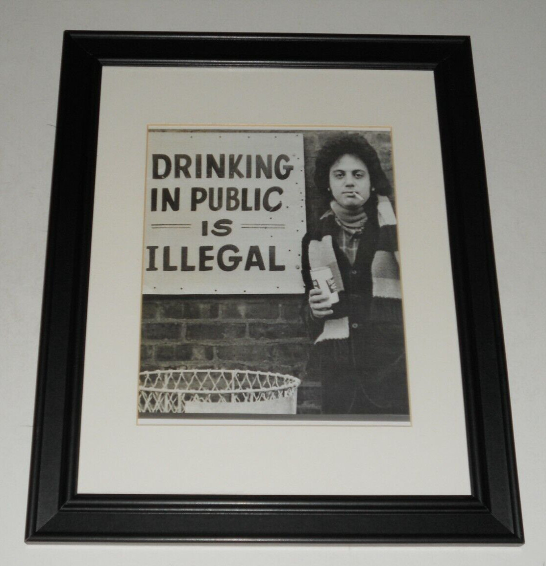 Framed Billy Joel \