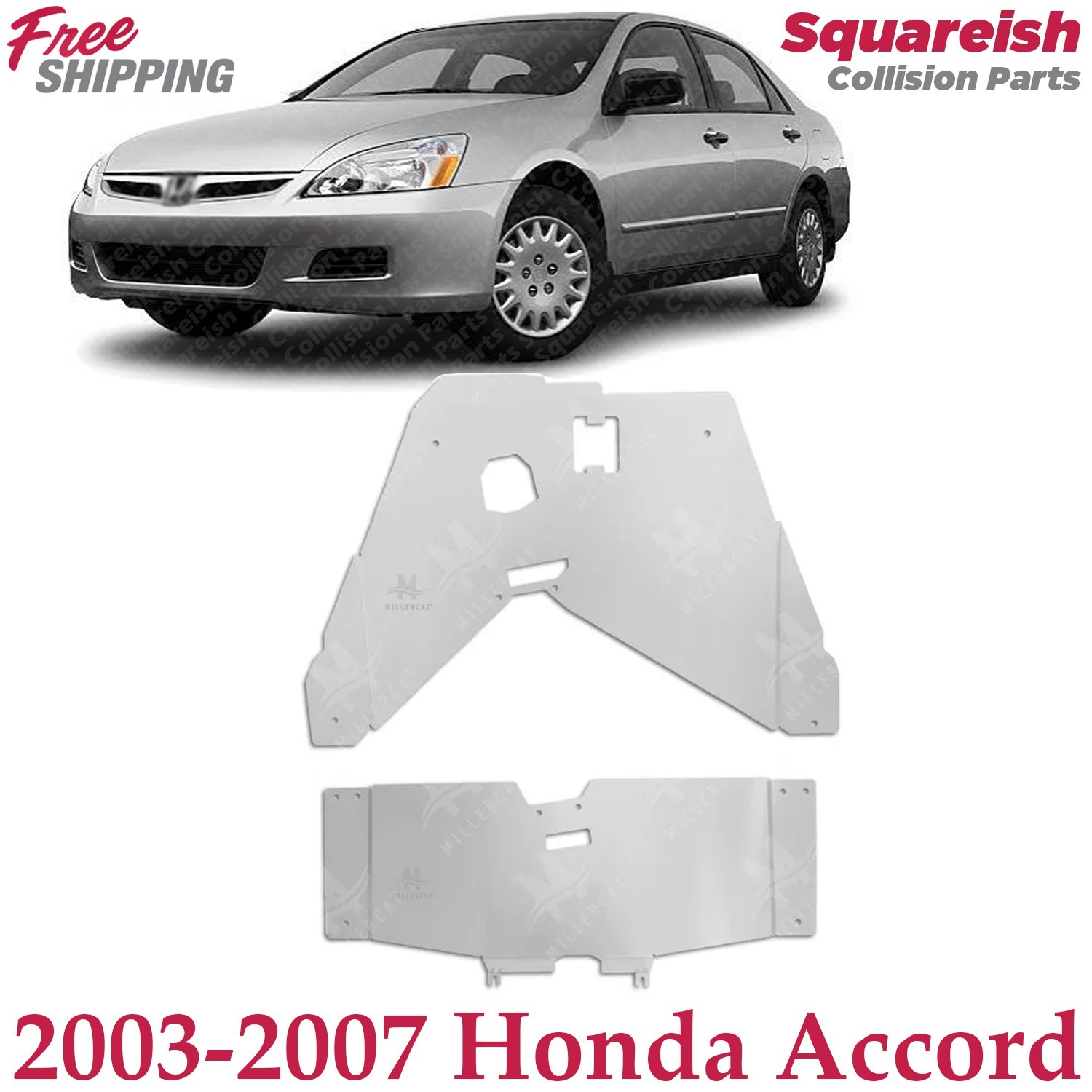NEW Anti-Theft Cat Shield Catalytic Converter OEM For 2003-2007 Honda Accord