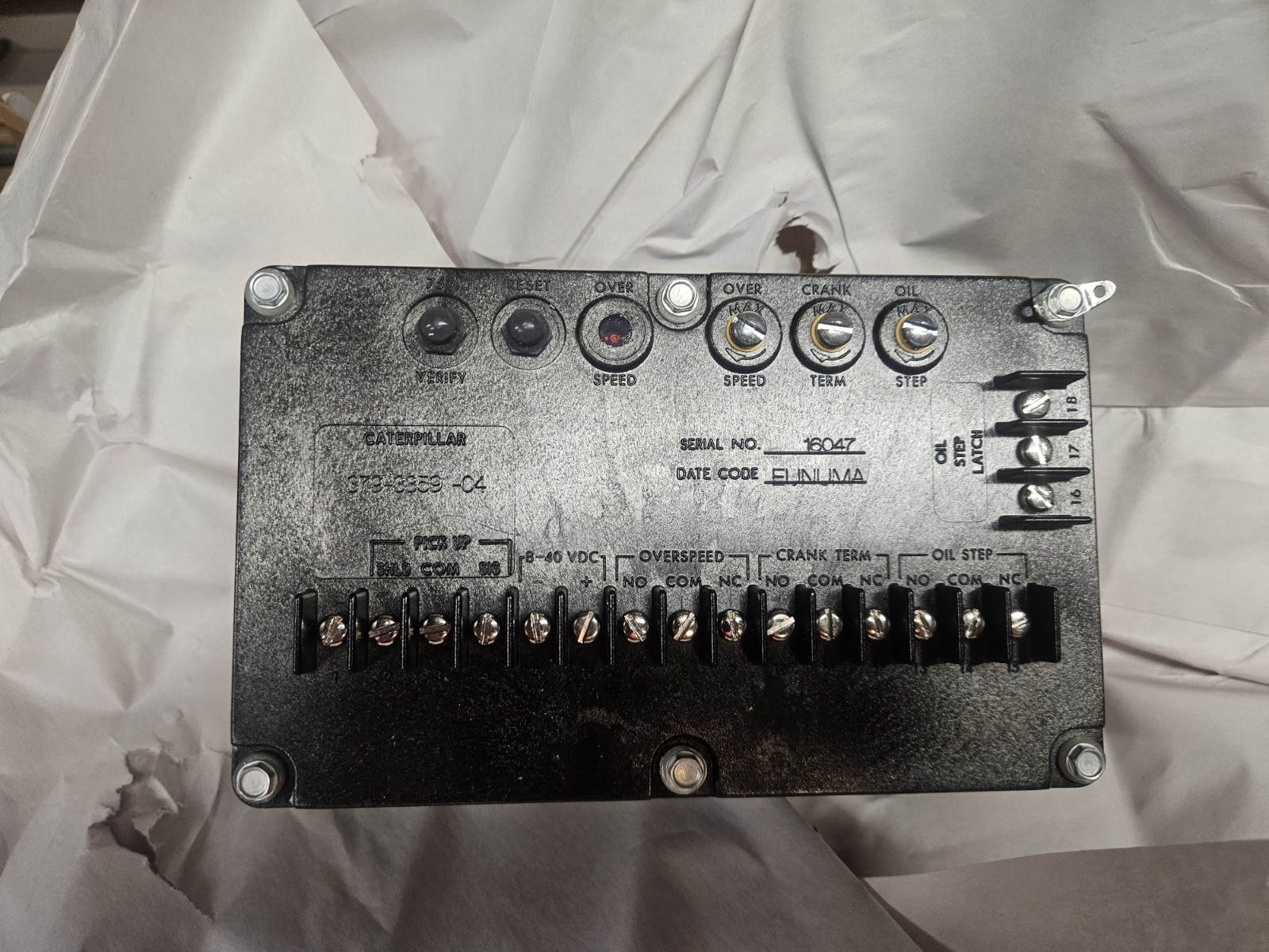 379-3359: NEW GENUINE Cat® Switch Assembly (3 Element Remote Reset) 379-3359: NEW GENUINE Cat® Switch Assembly (3 Element Remote Reset)