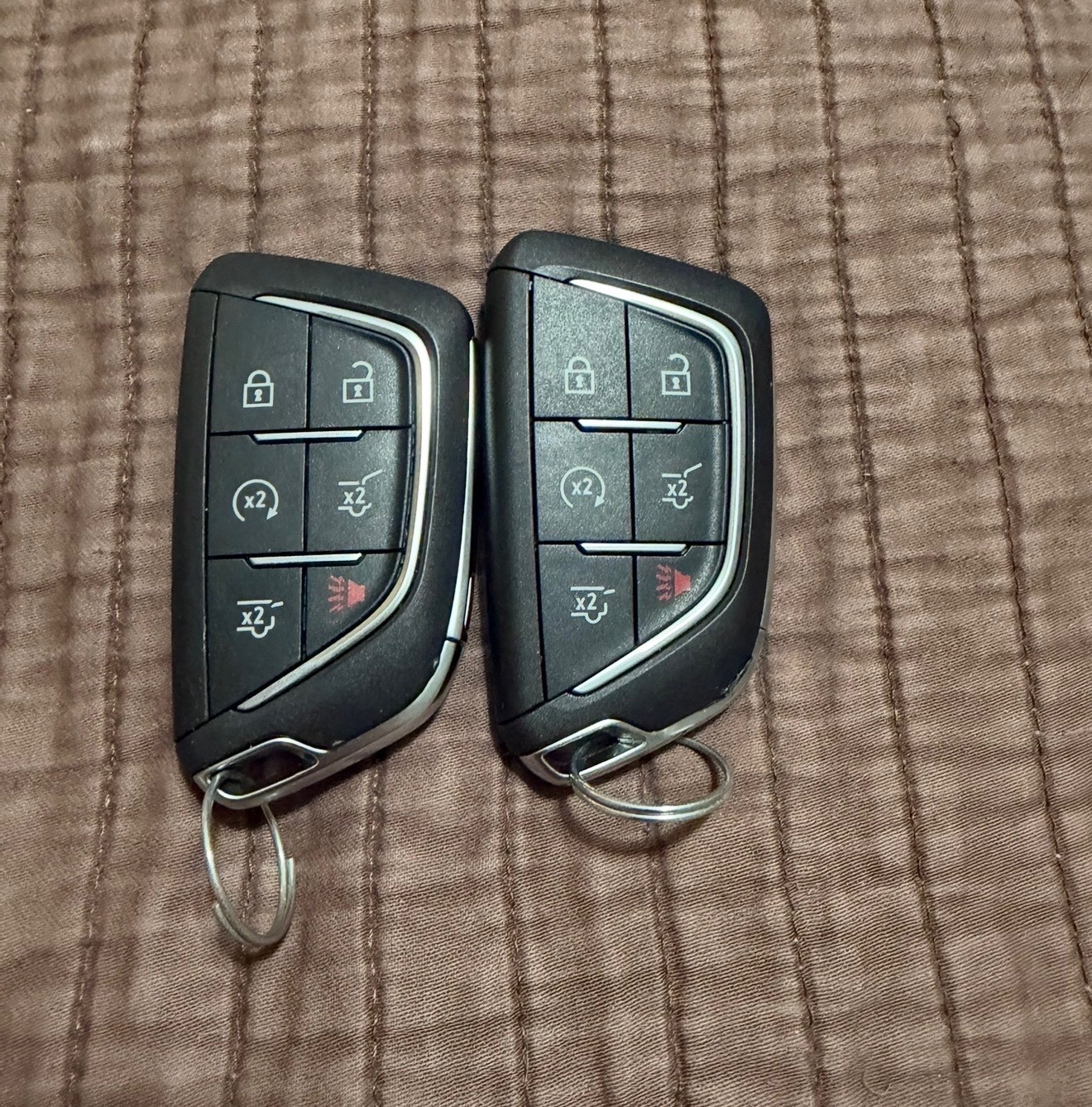 2 OEM 2021-2025 Cadillac Escalade 6-Button Smart Key Fob YG0G20TB113546301 2 OEM 2021-2025 Cadillac Escalade 6-Button Smart Key Fob YG0G20TB113546301