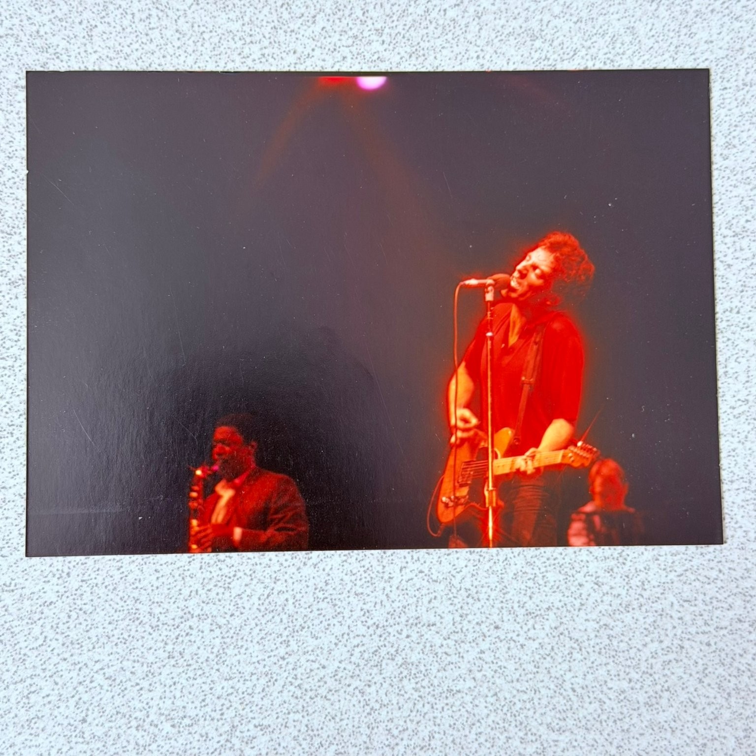 Bruce Springsteen Concert Photo 1970s 1980s Music Live Performance E Street Band