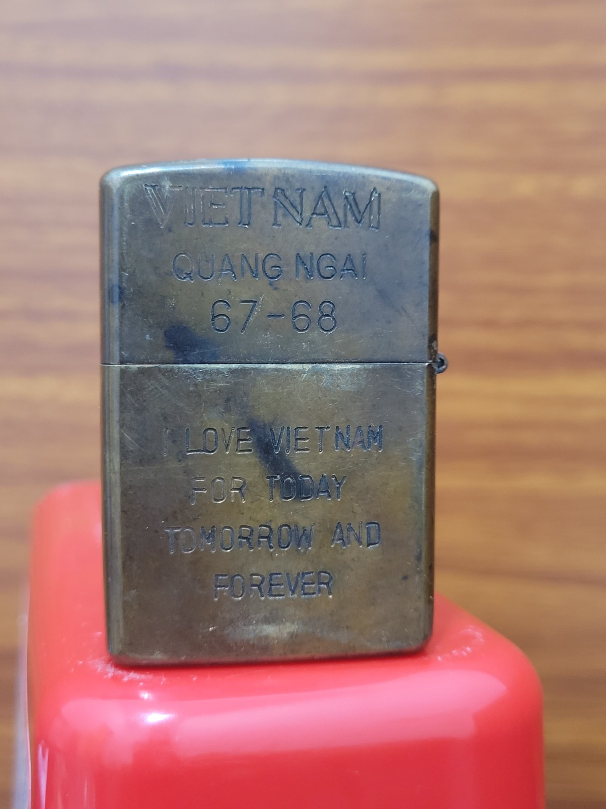 Vintage 1964-65 Zippo Lighter Vietnam War Vintage 1964-65 Zippo Lighter Vietnam War