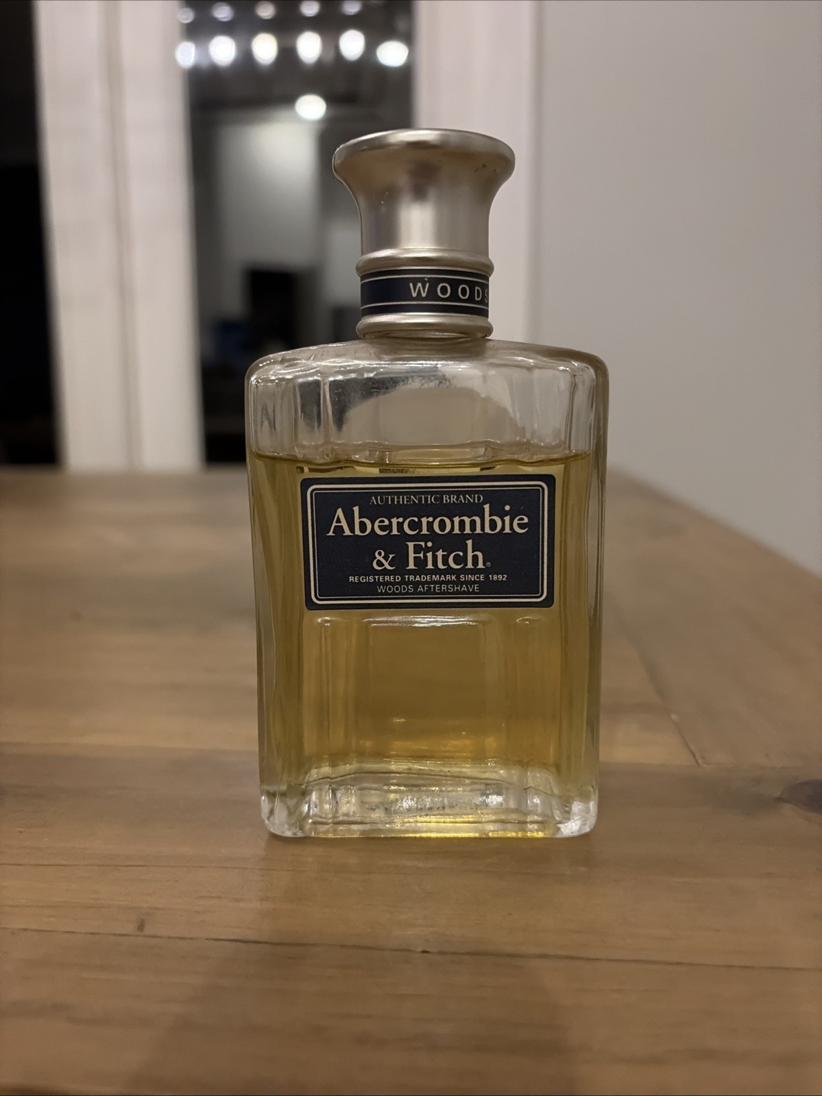 ABERCROMBIE AND FITCH WOODS AFTERSHAVE 3.4 OZ 100ML RARE 